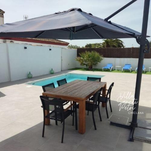 Villa Sancti Petri Chiclana de la Frontera Bagian luar foto