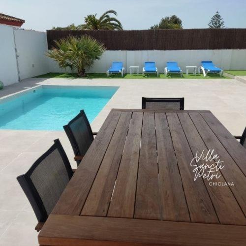 Villa Sancti Petri Chiclana de la Frontera Bagian luar foto